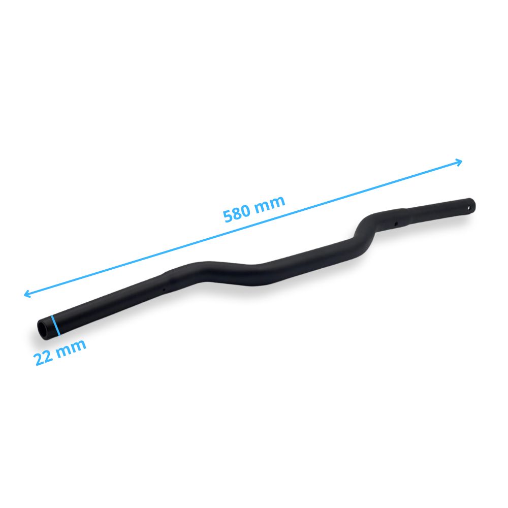 Manillar acero sin barra 22mm Pit bike-motosapollo.com